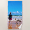 Search for dog beach towels Vacation