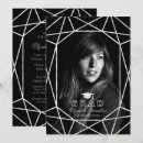 Search for faux silver foil invitations Graduate