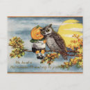 Search for jack o lantern horizontal postcards Owl