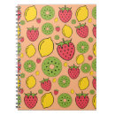 Search for strawberry fruit notebooks Background