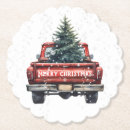 Search for vintage truck coasters Christmas tree