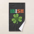 Search for st patricks day bath towels Clover