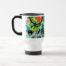 Search for metallic red mugs Abstract