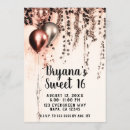 Search for peach and cream birthday invitations Elegant