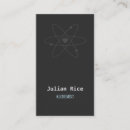 Search for chemistry business cards Black