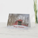 Search for covered bridge christmas cards Snow