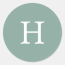 Search for sage green monogram stickers Modern