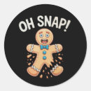 Search for funny gingerbread stickers Pyjamas