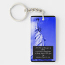 Search for liberty rectangular key rings Statue of liberty
