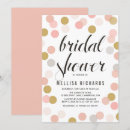 Search for polka dot bridal shower invitations Stylish