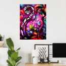 Search for pink cats posters Black