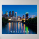 Search for philadelphia skyline art Night