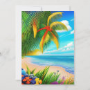 Search for beach scene cards Palm trees