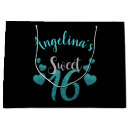 Search for turquoise gift bags Script