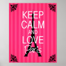 Search for pink eiffel tower posters Black