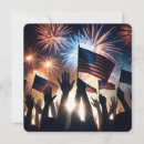 Search for people square invitations Patriotic