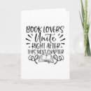 Search for book lover cards Bibliophile