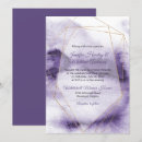 Search for purple ombre wedding invitations Ultra violet