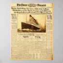 Search for sinking posters Titanic