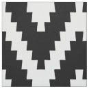 Search for black and white geometric patterns fabric Chevron