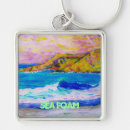Search for sea foam key rings Waves