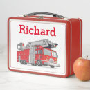 Search for fire truck lunch boxes Kids