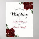 Search for red and burgundy posters Welcome