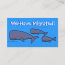Search for change of address business cards We have moved