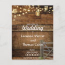 Search for mason jar save the date postcards Wood