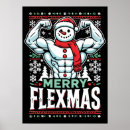 Search for christmas gym posters Santa