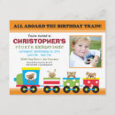 Search for all aboard the train birthday invitations Railroad