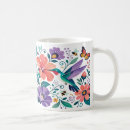 Search for birds and bees drinkware Hummingbird