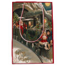 Search for christmas train gift bags Vintage