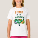 Search for dinosaur birthday girls tshirts Sister