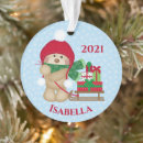 Search for pulling christmas tree decorations Sleigh