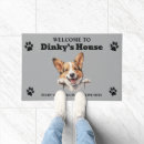 Search for pembroke welsh corgi doormats Cute