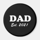 Search for dad magnets Black and white