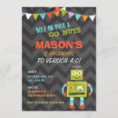 Search for nuts invitations Robot party