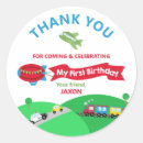 Search for transportation birthday stickers Cars