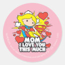 Search for superhero mom stickers Supergirl