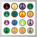 Search for rainbow peace sign posters Colorful