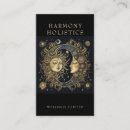 Search for holistic business cards Sun and moon
