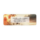 Search for sunrise return address labels Tropical
