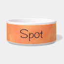 Search for orange pet bowls Pattern