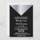 Search for silver and black wedding invitations Gatsby