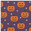 Search for jack o lantern fabric Halloween pattern