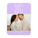 Search for lavender wedding save the dates Lilac
