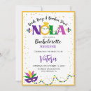 Search for mardi gras beads invitations Nola