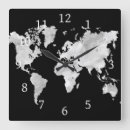 Search for black and white world map posters Grey