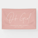 Search for baby girl shower banners Script